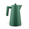 WATERKOKER ALESSI 1.7LITER GROEN PLISSE