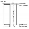 INTEG.KOELKAST KIR81ADE0 BOSCH 178CM COOLER D/D SOFTCLOSE