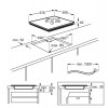 INDUCTIEKOOKPLAAT ZITN643X ZANUSSI Plaatsing: +65 euro