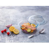 KOOKPOT ROND 1,6L PYREX MET DEKSEL