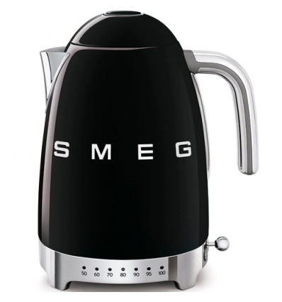 Waterkoker KLF04BL ZWART 1,7L regelbaar SMEG