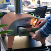 PIZZA OVEN TERRACOT ZIIPA PIANA PELLETS