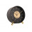 WEKKER CLOCK GOLD DISC ZWART KARLSSON