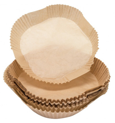 100 BAKJES IN BAKPAPIER AIRFRYER 20X20CM NERTHUS