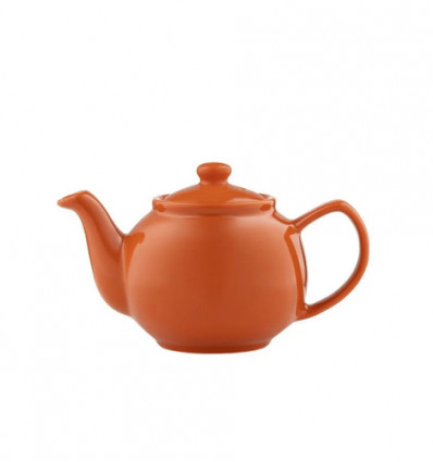 THEEPOT 2TAS GLANZEND ORANJE 450ML