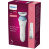 LADYSHAVE BRL166 WET&DRY OPLAADB PHILIPS dubbele scheerkop,bikinitrimmer