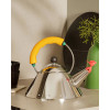FLUITKETEL 1L GEEL INOX ALESSI NEW MICHAEL GRAVES