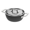 SUDDERPOT 24CM 3.3L MET DEKSEL BLACK 5 DEMEYERE CONISCH