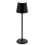 TAFELLAMP FELINE ZWART OPLAADB LED LAMP DIMBAAR D11xH38cm