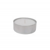 SET 12 THEELICHTEN WIT 10u BRANDTIJD D5.7CM MET HULS MAXI