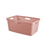 WASMAND 46L 59x39xH25cm ROSE DAWN JUTE CURVER