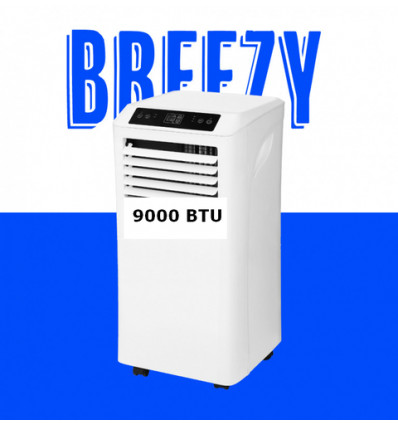 AIRCO BREEZY 9000BTu KOEL+WARM voor ruimtes tot 20m2 of 50m3