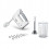 HANDMIXER MFQ36470 BOSCH INOX 450W