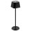 TAFELLAMP GEORGINA ZWART OPLAAD LED LAMP DIMBAAR D11xH38cm
