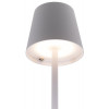 TAFELLAMP FELINE WIT OPLAADB LED LAMP DIMBAAR D11xH38cm