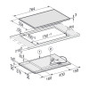 INBOUWKOOKPLAAT KM7210FR MIELE INDUCTIE Plaatsing +65 euro