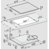 INDUCTIEKOOKPLAAT KM7201FR MIELE Plaatsing +65 euro