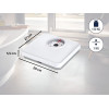 PERS.WEEGSCHAAL TEMPO WIT 130kg/500gr SOEHNLE analoog