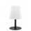 TAFELLAMP MICHELLE WIT OPLAAD LED LAMP DIMBAAR D15xH28cm