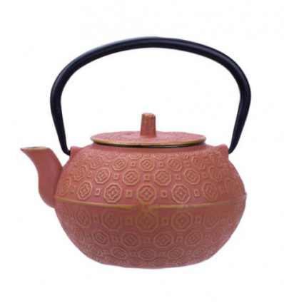 THEEPOT TERRACOTTA GIETIJZER 1.2L TAKAYAMA