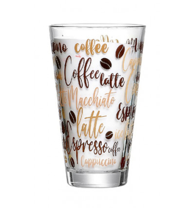 BEKER LATTE MACCHIATO AROMATICO 33CL