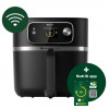 AIRFRYER HD9880 PHILIPS XXL CONNECTED ZWART FRITEX met voedselthermometer