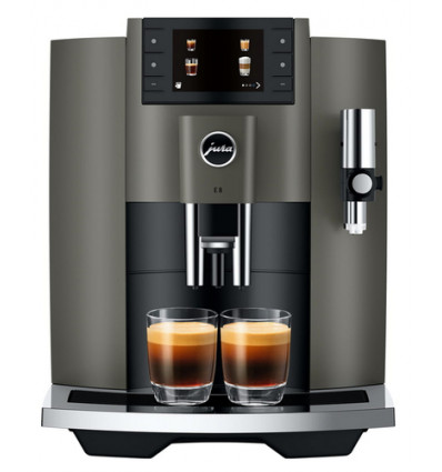 ESPRESSO VOLAUTOMAAT E8 DARK INOX JURA EC