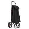 SHOPPER TROLLEY MET 2 GROTE WIELEN ZWART I-MAX MF2 LRSG 43L BOODSCHAPPENWAGEN