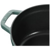 KOOKPOT ROND 24CM EUCALYPTUS STAUB COCOTTE 3.7L