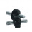 SET 2 WIELTJES FRONT VLOERBORSTEL ROWENTA RH9829 RH9879 RH9890 2230002510