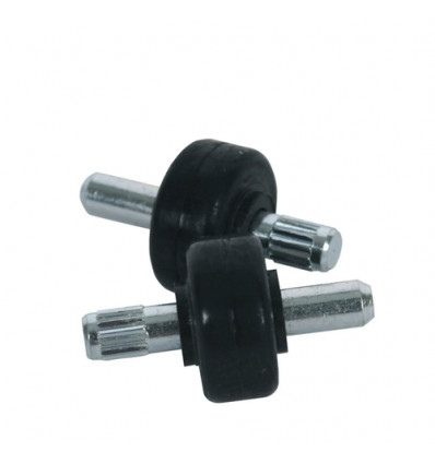 SET 2 WIELTJES FRONT VLOERBORSTEL ROWENTA RH9829 RH9879 RH9890 2230002510