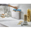 SET 4 SNIJPLANKEN IN HOUDER MET CHEFMES JOSEPH FOLIO INDEX ZILVER GIFTSET