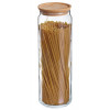 VOORRAADPOT SPAGHETTI 2L PURE JAR WOOD D10.5xH31.4cm