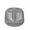 WINDLICHT BLOMUS LITO STEEL GRAY S 17CM METAAL BLOMUS