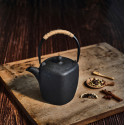 THEEPOT 0.9L GIETIJZER DONKER GRIJS C&T