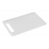SNIJPLANK 25x35CM MET HANDGREEP WIT POLYETHYLEEN