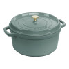 KOOKPOT ROND 28CM EUCALYPTUS STAUB COCOTTE 6.7L