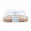 KAASDOOS MET STOLP RECHTH BAMBOE/GLAS 21x21x11.5cm