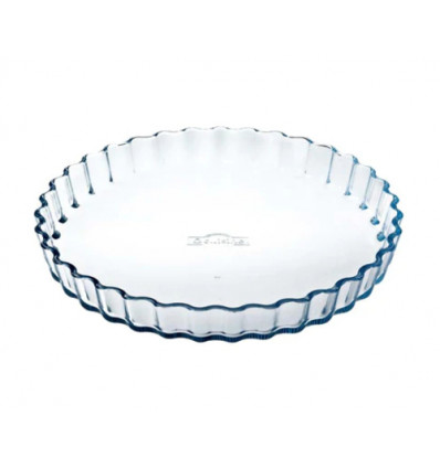 TAARTVORM 27CM GEKARTELD ROND OCUISINE PYREX