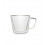 2 DUBBELWANDIGE GLAZEN 36CL KOFFIE SP MET GREEP