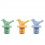 FLESSENSTOP SILICONE ASSORTI KLEUREN