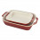 SET 2 OVENSCHOTELS 20x27+20x16cm COPPER STAUB ANCIENT COPPER