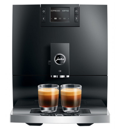 ESPRESSO VOLAUTOMAAT C8 ZWART JURA EA PIANO BLACK