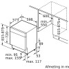 ONDERBOUWAFWAS SN43ES20BE SIEMENS Inox C EXTRAKLASSE 5 jaar Waarborg