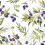 20 SERVETTEN 33x33cm OLIVE BRANCHES IHR LIGHT GREY