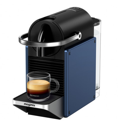 NESPRESSO 11328 PIXIE DARK BLUE auto-stop,afvalbak,2 geheugens,tank 0.7L