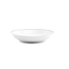 DIEP BORD WIT ZWART COUPE 21x4cm BONBISTRO