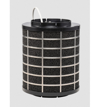 PLASMAFILTER RONDO 800 voor dia 15cm Luchtstroom 800m3/u - Afm 21 x 21cm
