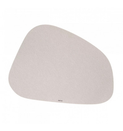 PLACEMAT LAGONA LICHT GRIJS 35x48,5cm MICRO CHIP VILT