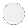 PLAT BORD WIT ZWART 26.5cm BONBISTRO
